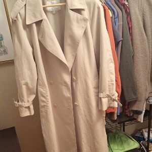 London Fog Women's Beige Trench Coat